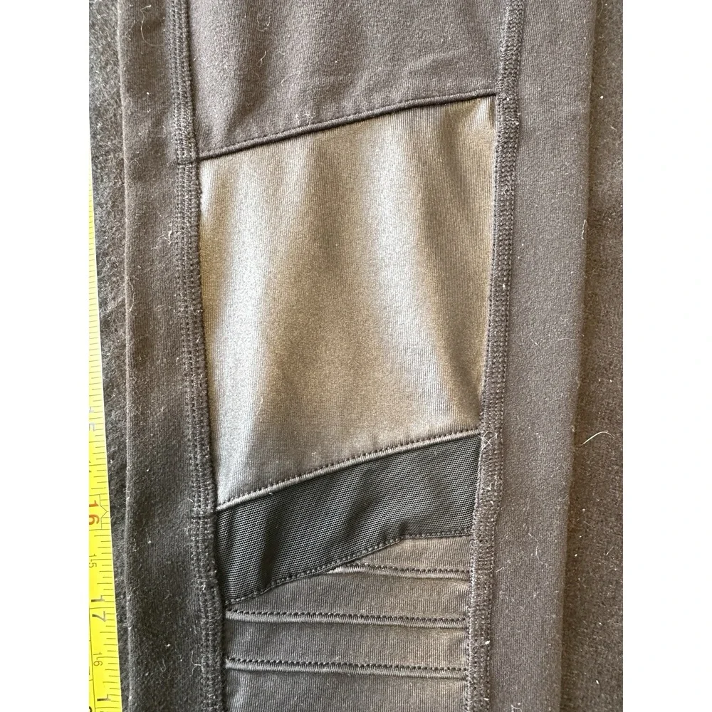 Alo Yoga Womens Size XS‎ Moto Leggings High Waist Black